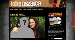 Desktop Screenshot of johnoszajca.com